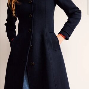 Navy Blue Women's Coat